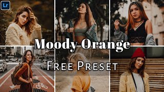 Moody Orange Lightroom Photo Editing | Orange Free Preset | Orange color Tone Free Preset | Free DNG screenshot 2