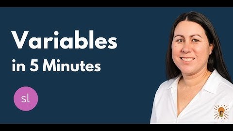 Variables in Storyline in 5 Minutes