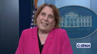 Amy Schneider Visits White House for International Transgender Day of Visibility