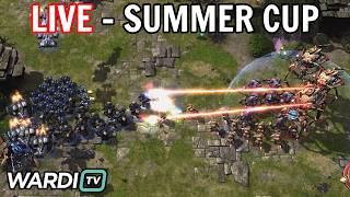 LIVE : WARDITV SUMMER CUP Group C - Cure, Zoun, Krystianer & Mixu [StarCraft 2]