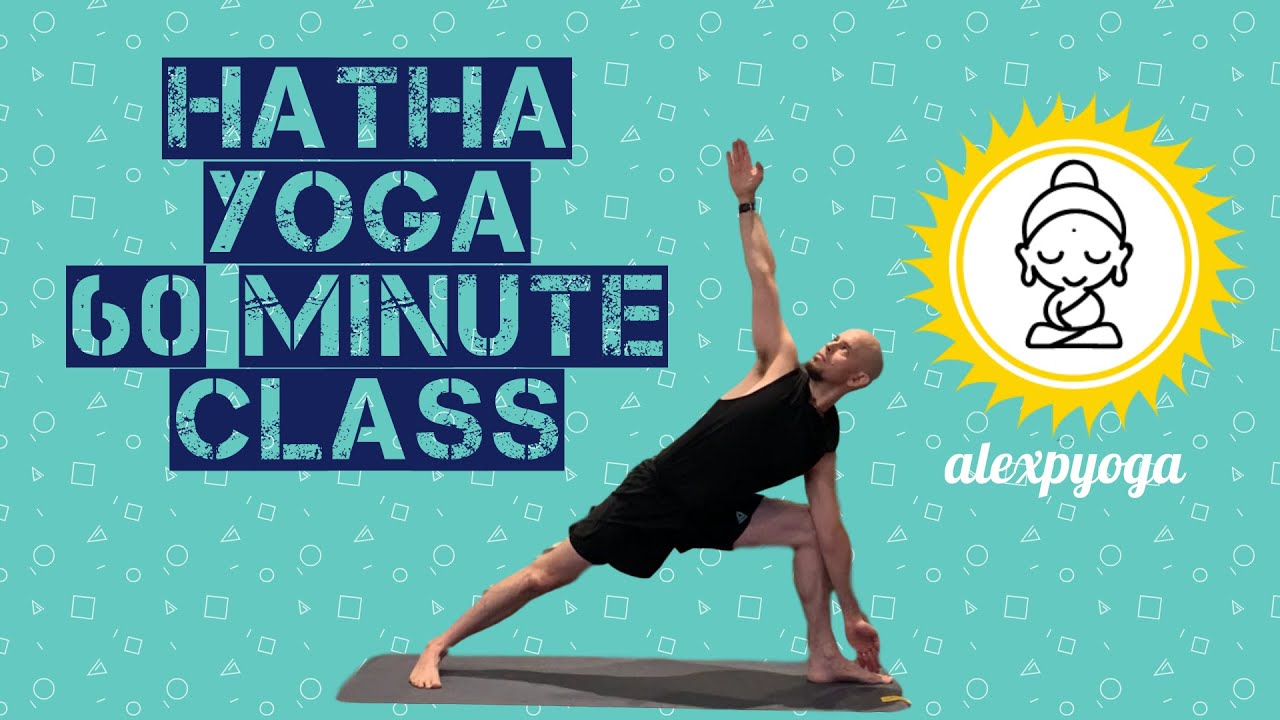 60 Minute Hatha Yoga Class - Come Stretch - YouTube