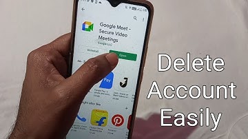 How To Delete Google Meet Account Permanently || GOOGLE MEET ACCOUNT DELETE