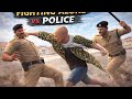 takala akele do police wale se lad raha hai video mein last Tak dekhen takala last mein Shahid Gaya