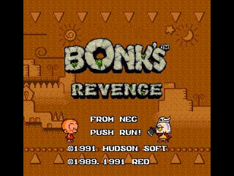 PC Engine Longplay [168] Bonk's Revenge (US)