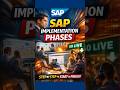 SAP Implementation Phases | Anup Sen #sapsftraining #sapmm #shorts #education