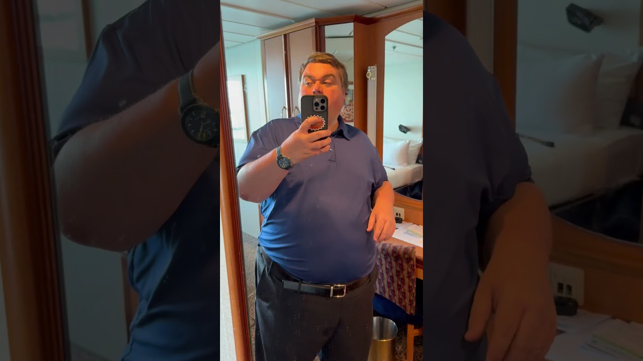 Экскурсия по каюте с балконом на лайнере Radiance of the Seas.