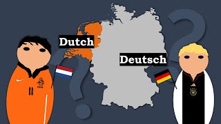 Why is Dutch from the Netherlands but Deutsch from Germany?