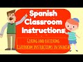 Classroom language in spanish