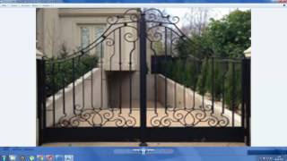 Wrought Iron Gate - SolidWorks Assembly
