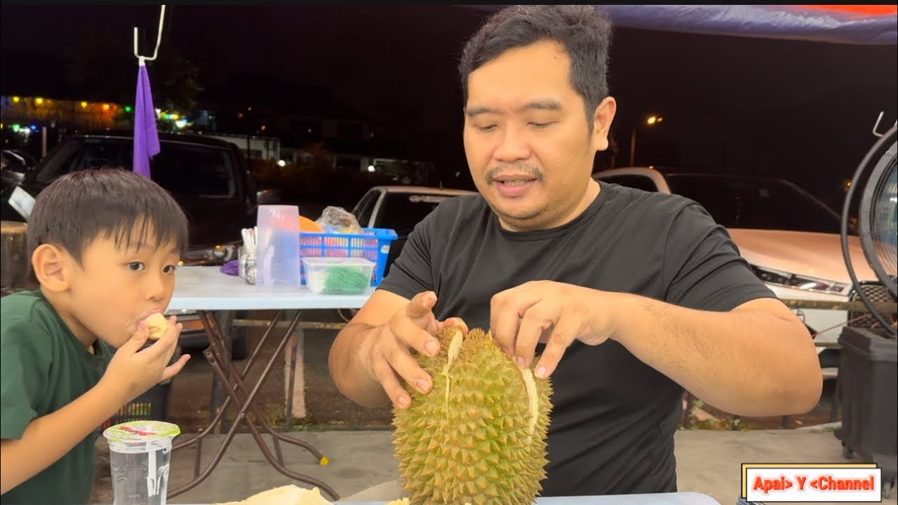 Bufet Durian Rm34(1 Kepala)Murah Ke Murah//Makan Sampai Muntah//Durian Kampung.