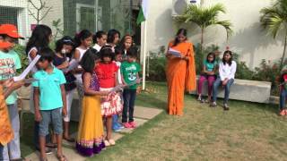 Orchids Indian Republic Day Celebrations 2016 - kids patriotic songs - 2