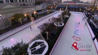 "Skate Atlantic Station" | NEW Midtown Atlanta Ice Skating