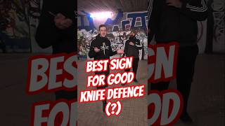 This way of knife disarm really works out!