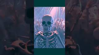 Skeleton dance party