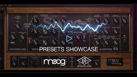 Moog UAD Minimoog Plugin 500 Presets Collection Part 4