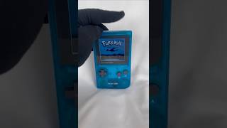 Modded Nintendo Game Boy Pocket IPS 🌟 Berry Blue Shell #GameBoyPocket #IPSMod #RetroGaming #Nintendo