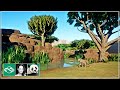 🐼 Cheetah & Hyena Habitat | Speed Build | Planet Zoo | Meilin Zoo | Ep. 12