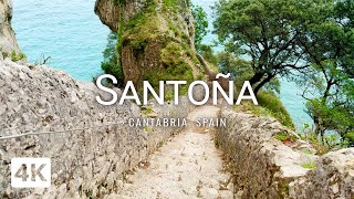 Scenic seafront and woodland walk | Santoña, Cantabria | Travel to Spain | Walking tours [4K]