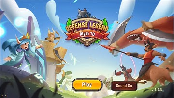 Defense Legend: Myth TD - Android Gameplay - Part1