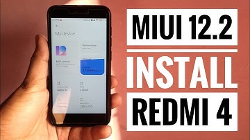Miui 12.2 Install Redmi 4 | Miui 12.2 Custom ROM Install Redmi 4 | Miui 12.2Eu Rom Installation