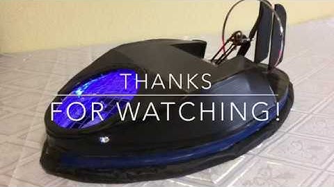 HomeMade HoverCraft! The Raven 2.2 (+Test Flight!)
