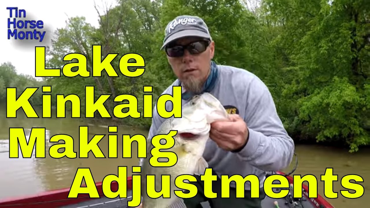 Spring Bass Fishing on Lake Kinkaid May 3rd 2019