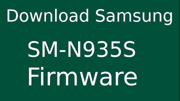 How To Download Samsung GALAXY Note FE SM-N935S Stock Firmware (Flash File) For Update Device