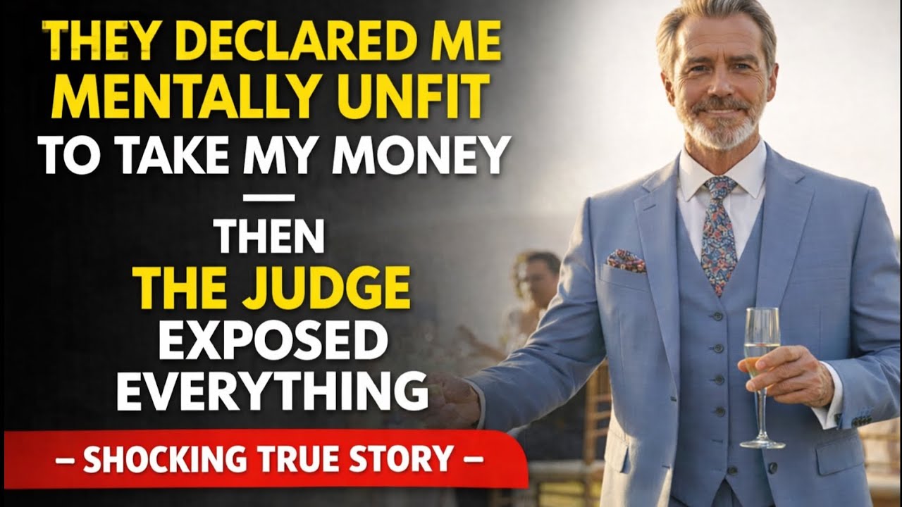 They Declared Me Mentally Unfit to Take My Money — Then the Judge Revealed the Truth...