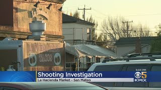 San Mateo Police Investigate Shooting At La Hacienda Market