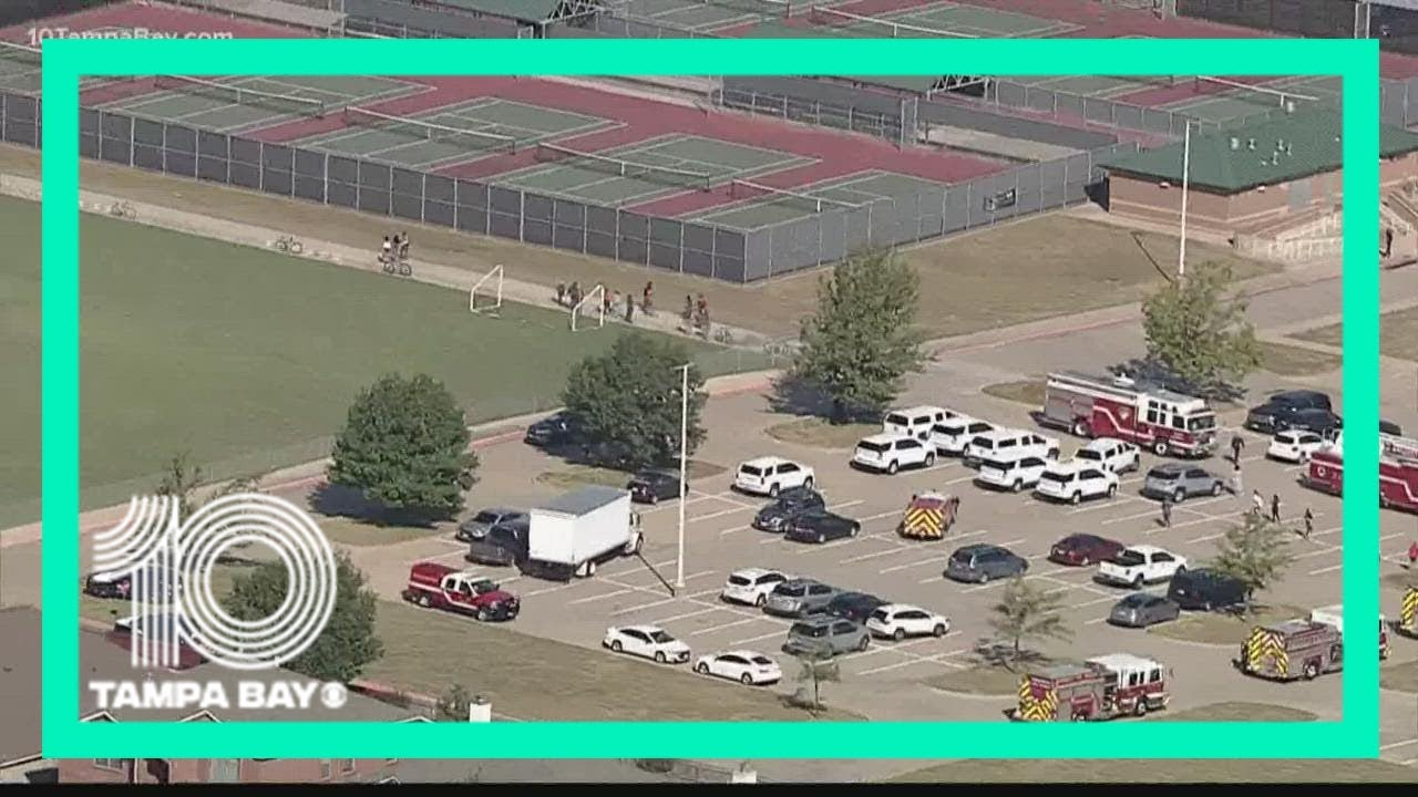 Texas high school on lockdown due to active shooting situation - YouTube