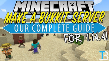 How To Make A Bukkit Server in Minecraft 1.14.4