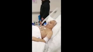 Yeşi̇lçam Oyuncusu Necdet Kökeşi̇n Zip Zip Yoğun Bakimdaki̇ Son Görüntüleri̇