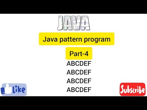Java pattern program part 5 Easy Learning Genius