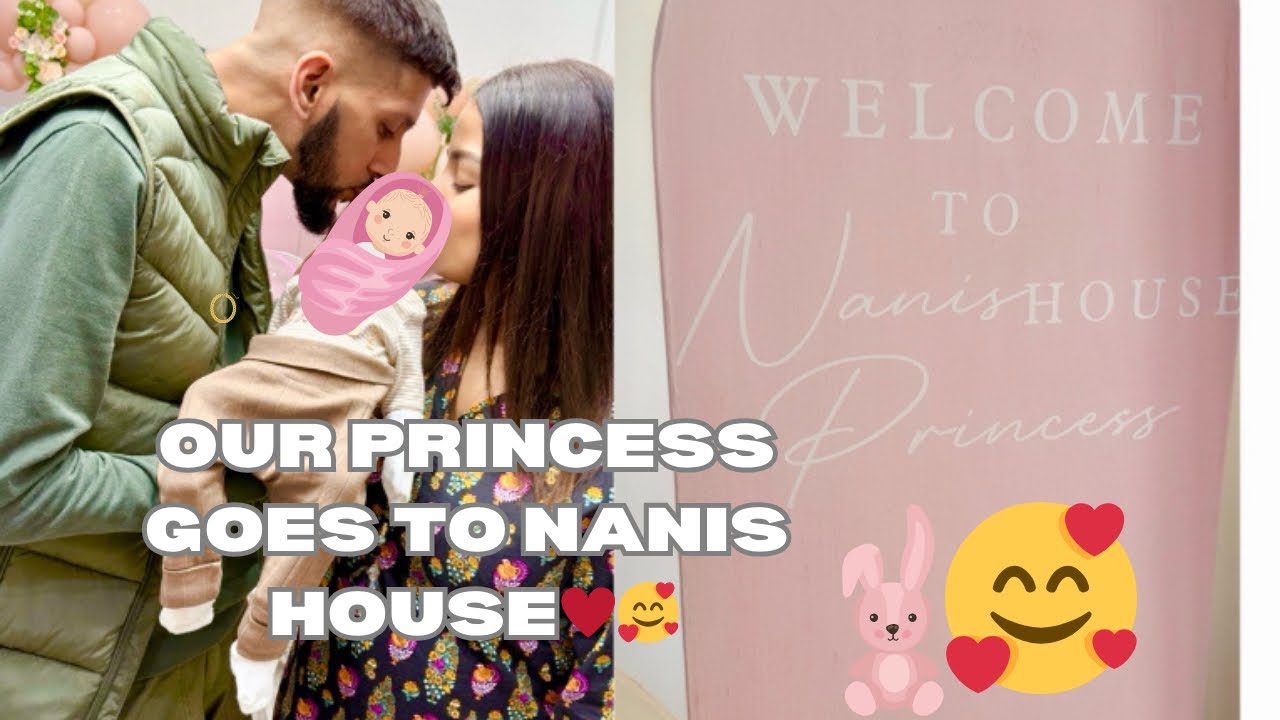 OUR PRINCESS VISITS NAANIS HOUSE FOR THE FIRST TIME♥️🥰 FIRST HAIRCUT♥️👀