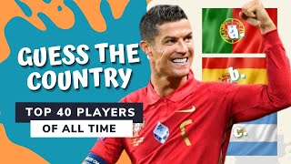 Guess The Country Of Each Football Player (40 TOP Players) | Quiz Football 2021 | Smartass Quiz screenshot 5
