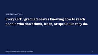 CWLO Communication - Level 1: Remember/Understand News