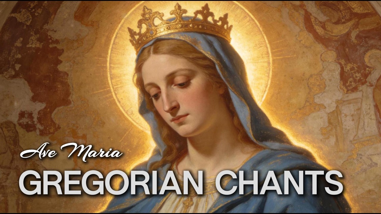 When You Feel Lost: Deep Prayer to Mother Mary | Gregorian Chant & Catholic Choir 432Hz