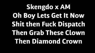 Skengdo x AM - Diligent Members (Lyrics Video)