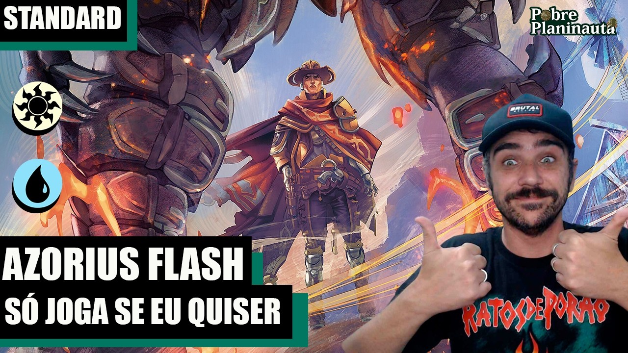 O OPONENTE SÓ JOGA SE A GENTE DEIXAR - Azorius Flahs - MTG STANDARD ECL