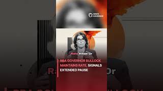 RBA Governor Bullock Maintains Rate, Signals Extended Pause #worldnews #news