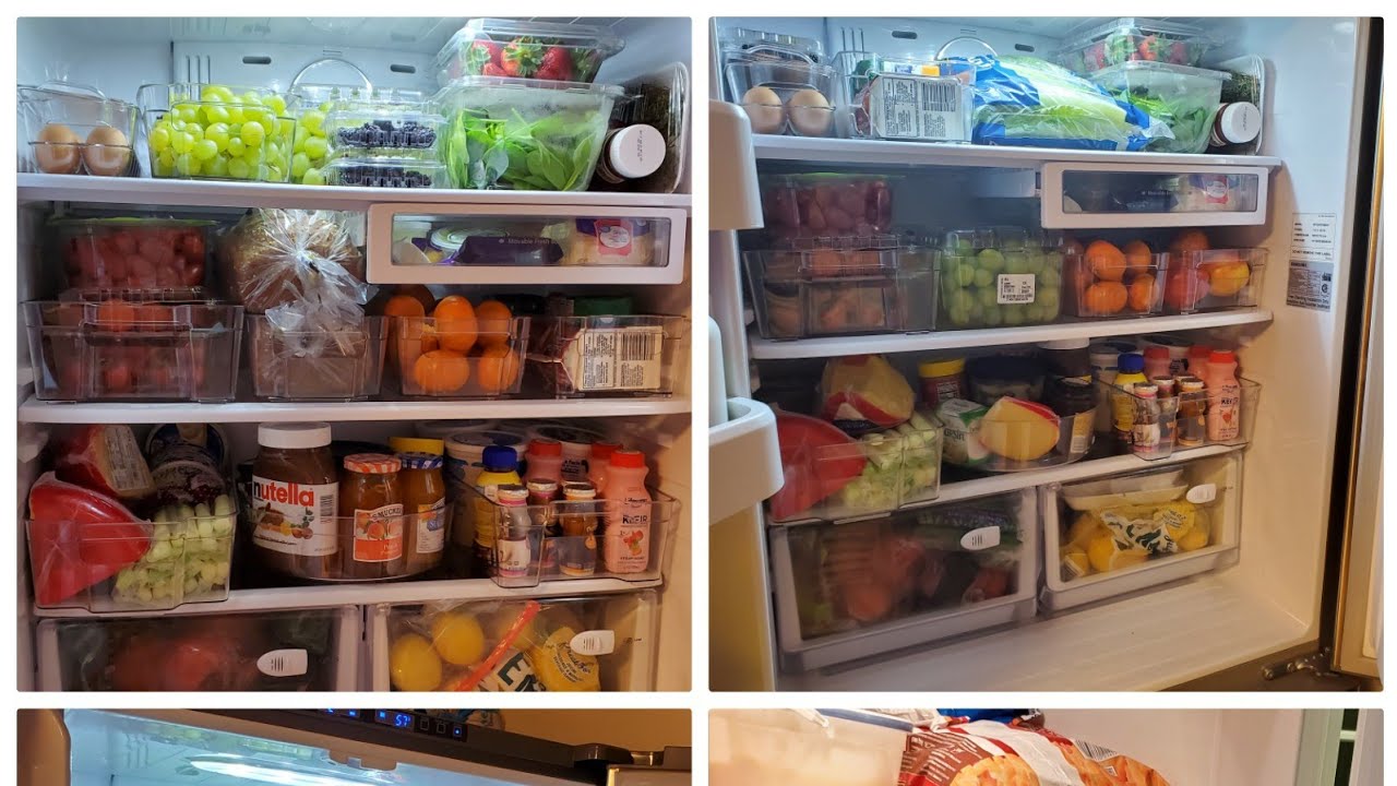 تنظيم و ترتيب الثلاجة و الفريكو بمنظمات بسيطة وجميلة في متناول الجميع