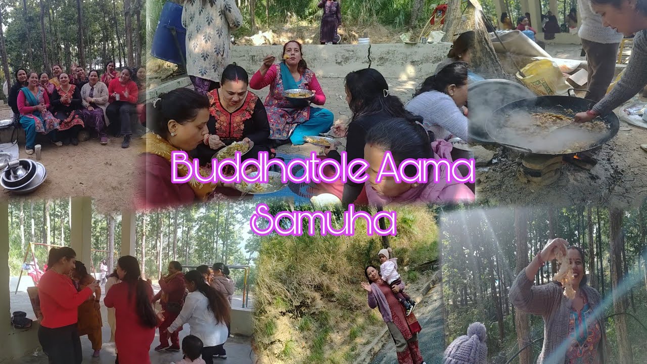 2082 Buddha Tole Aama Samuha Ko Picnic Karyakaram Ramailo Vayo//Hillpark//Laxmi Vlogs 