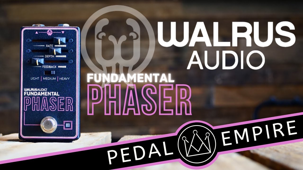 Walrus Audio - Fundamental Series Phaser - YouTube