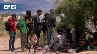 Migrantes denuncian haber sido víctimas de disparos con balas de goma en la frontera entre México y