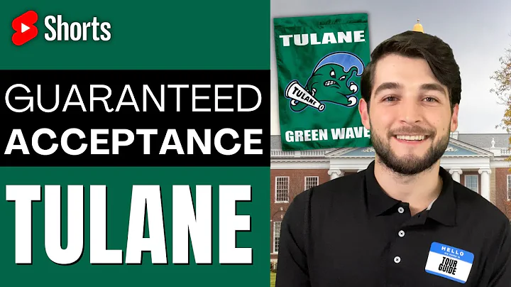 Assured Admissions at Tulane University #Shorts #TulaneUniversity
