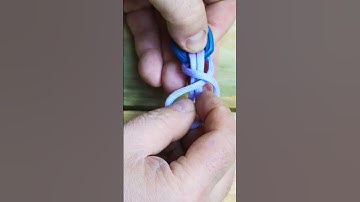 The Simple, Reliable Knot to Keep Your Lock Key Secure! #diy #lifehack #shorts