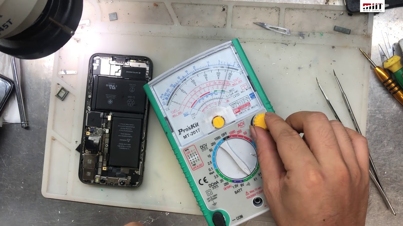 hướng dẫn sửa iphone X liệt cảm ứng / how to fix... - youtube