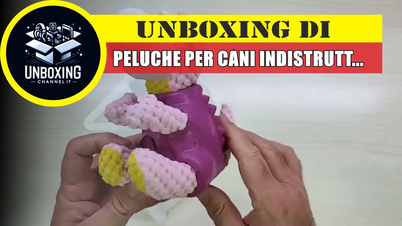 Peluche per Cani Indistruttibile con Squeak Giochi per Cani Interattivi