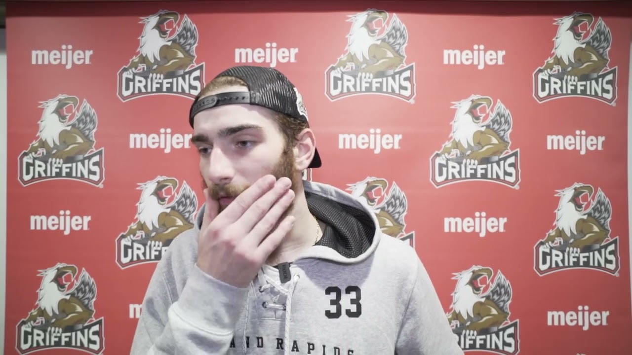 Grand Rapids goalie Sebastian Cossa on 30-save shutout against Manitoba