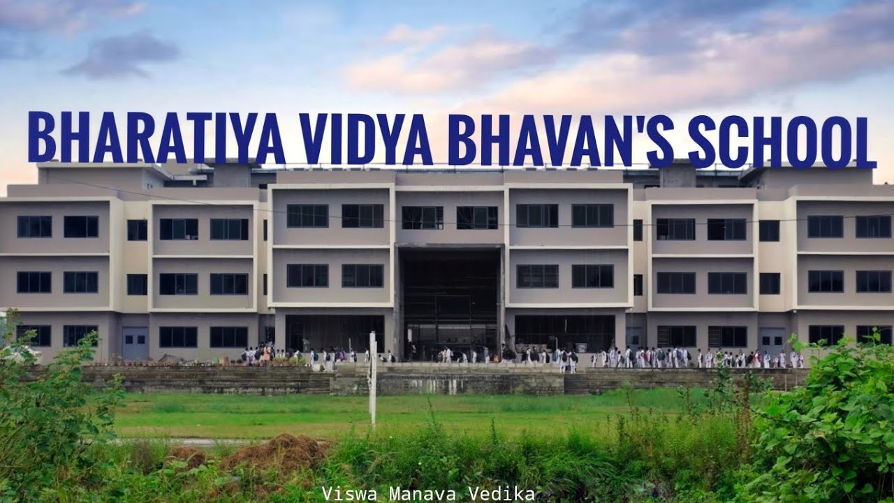 Students of Bharatiya Vidya Bhavan visited Viswamanavedika  భారతీయ విద్యాభవన్ విద్యార్థులు 